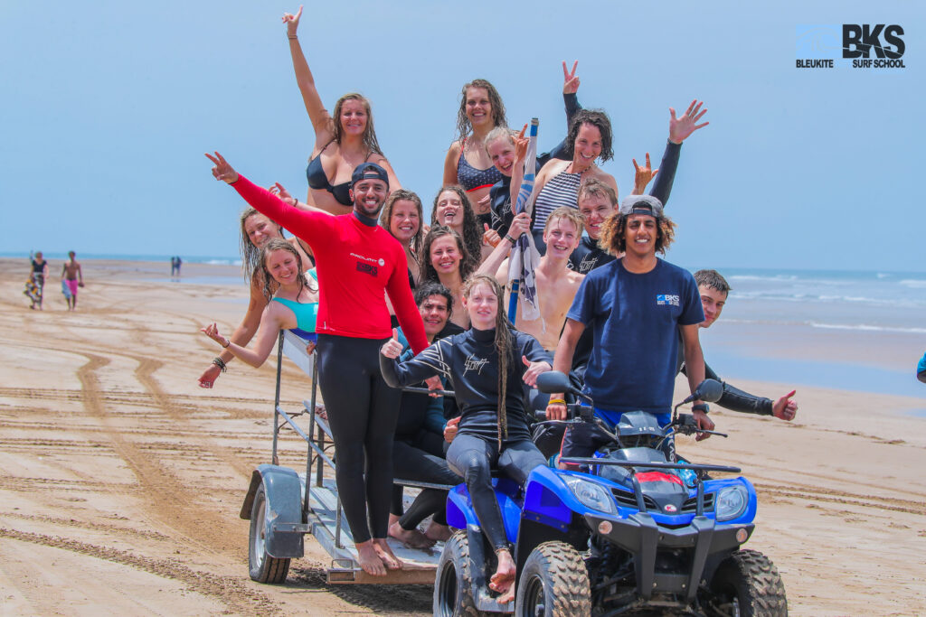 Bleu kite surf Shcool Essaouira Morocco