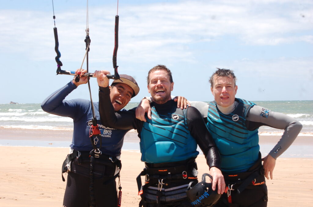 Bleu kite surf Shcool Essaouira Morocco