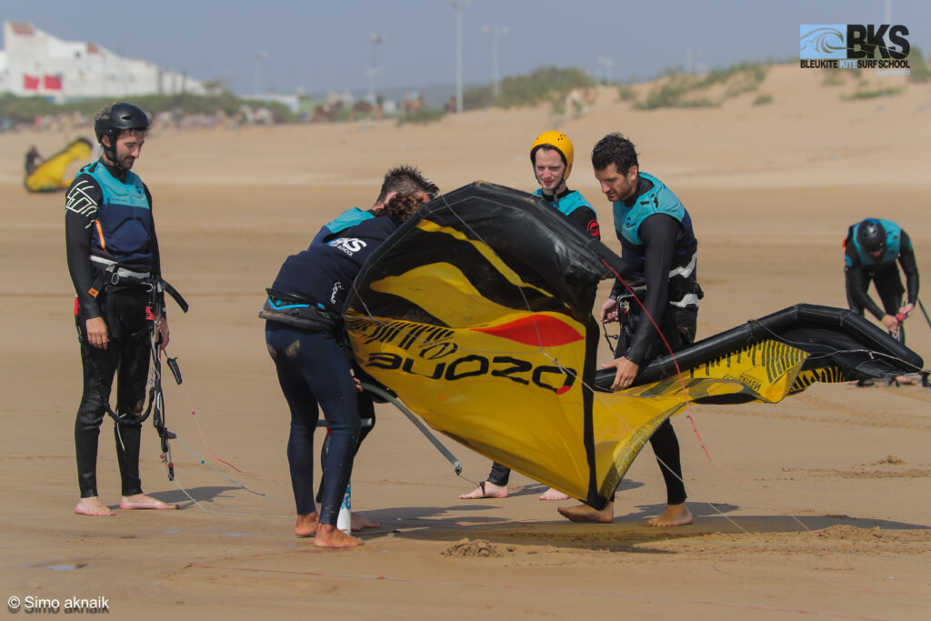 Bleu kite surf Shcool Essaouira Morocco