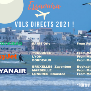 Direct flights to Essaouira Morocco transavia easyjet ryanair