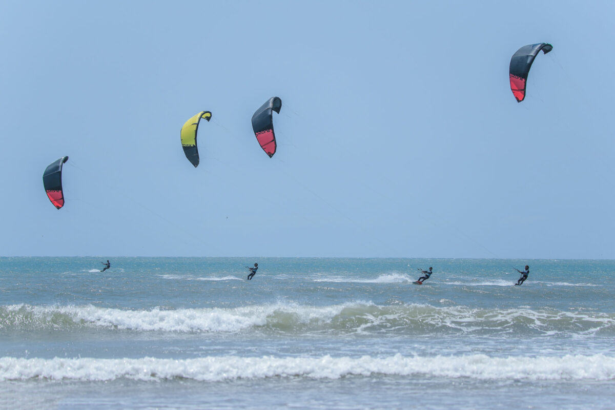 Kitesurf Downwind Essaouira Marokko Bleukite